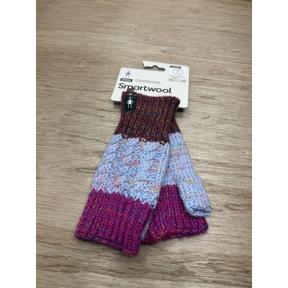 Smartwool NWT Women’s Isto Hand Warmer One Size Merino Wool Blend Cable Knit 1FM